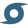 icon of a hurricane