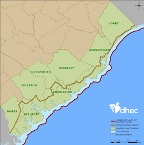South Carolina Seismic Surveying map graphic