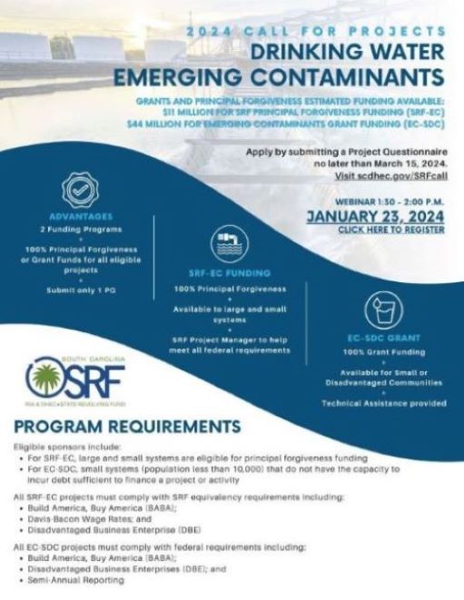 Emerging Contaminants Info (pdf) graphic