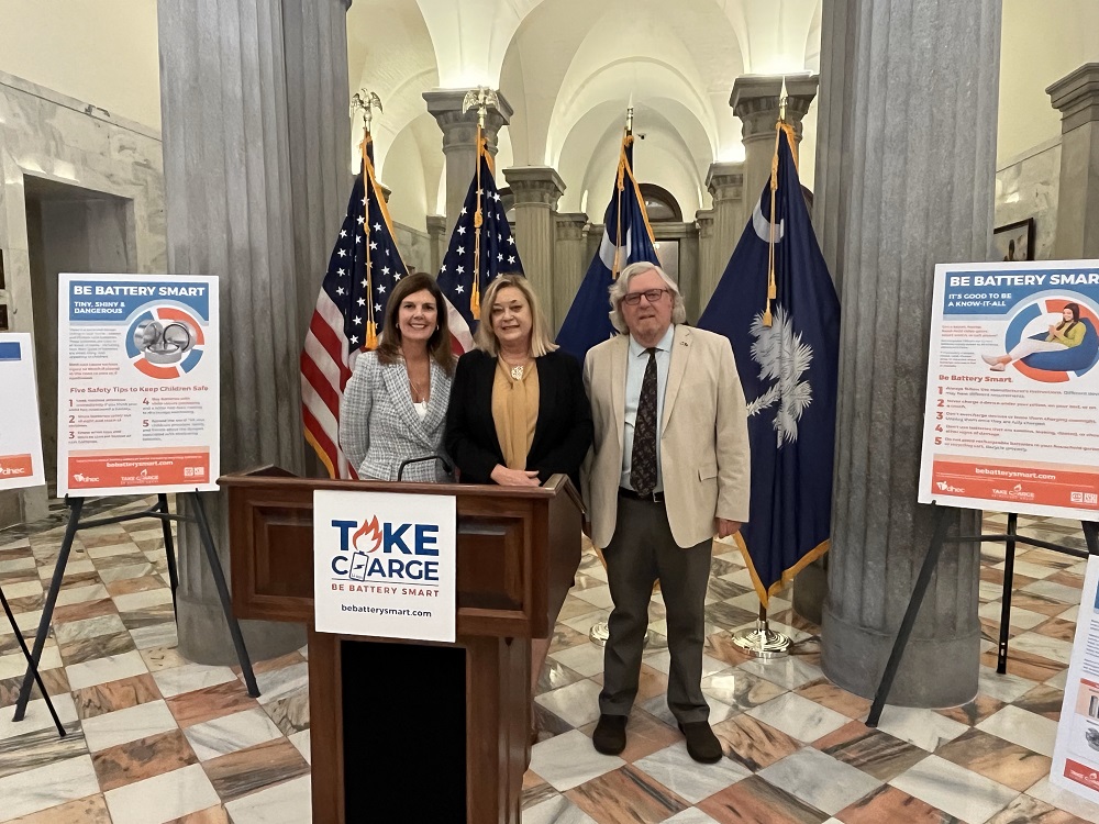 Lt. Governor Evette, DHEC, ISRI Launch ‘Be Battery Smart’ Campaign for ...