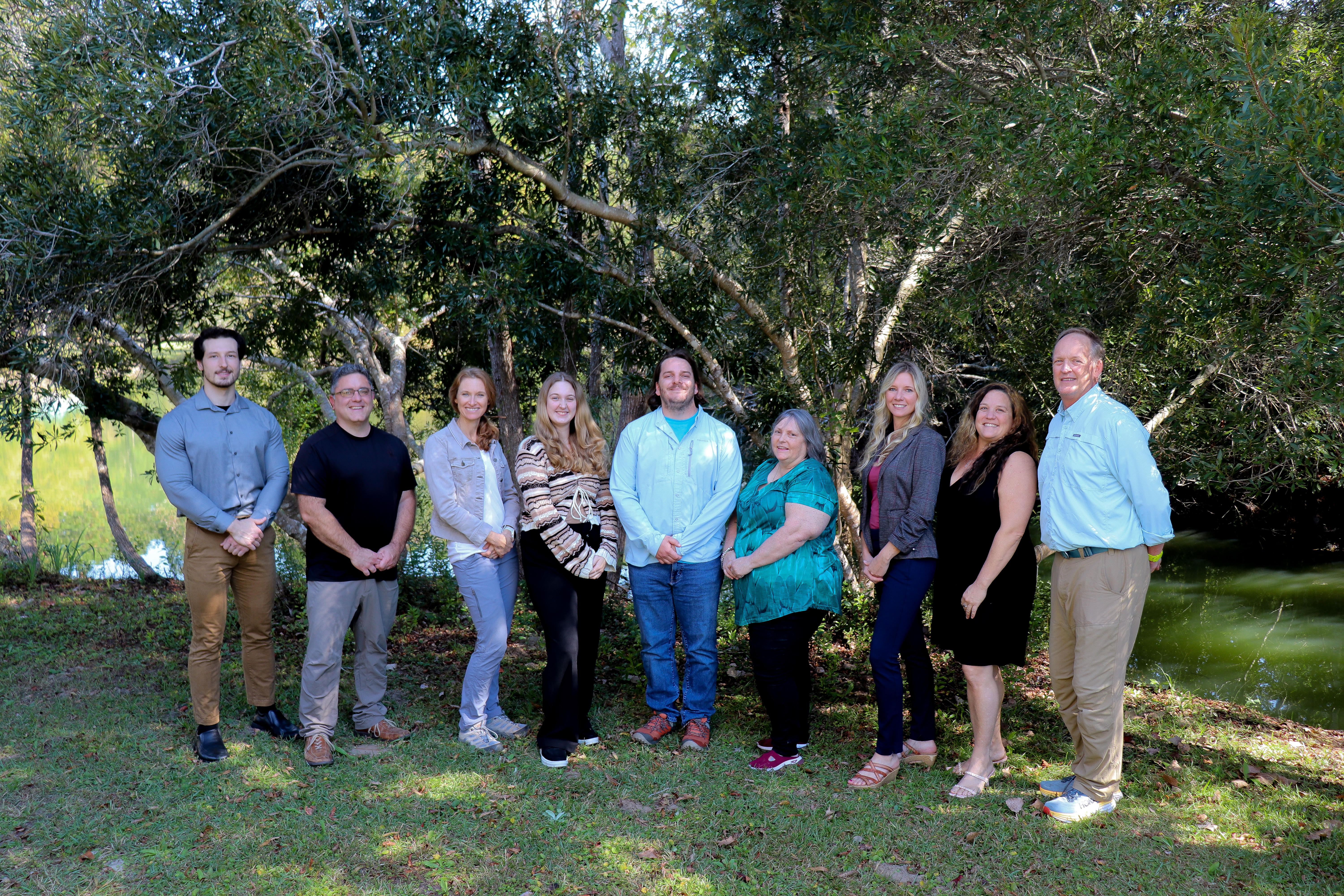 Group photo of Coastal Zone Consistency staff