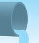 Stormwater drain pipe icon