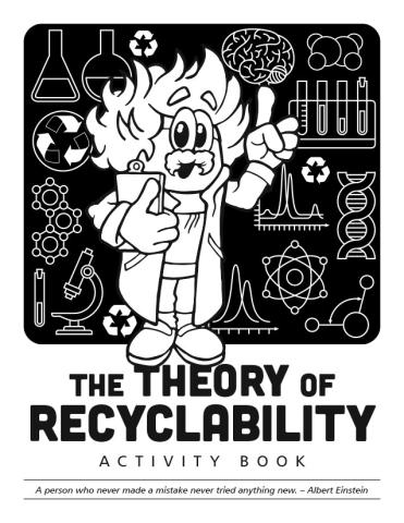 The theory of recyclability poster graphic