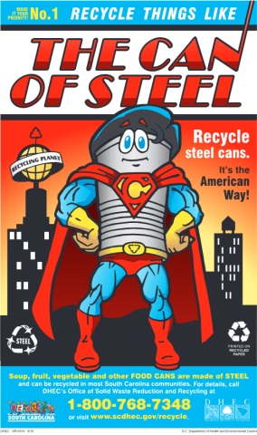 The Can of Steel poster graphic