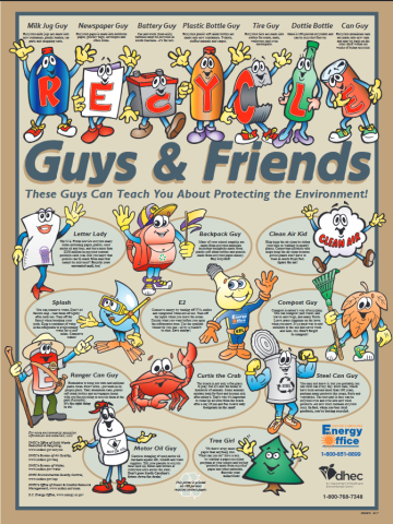 Guys and Friends poster graphics
