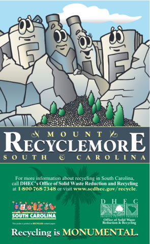 Mount Recyclemore poster graphic