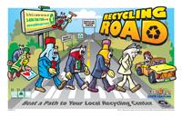 Recycling Road poster graphic