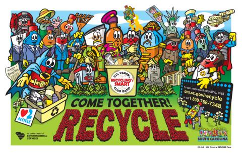 Come Together: Recycle poster