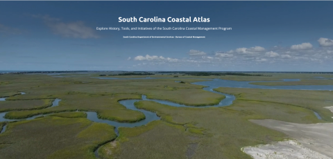 Screenshot of Coastal Atlas