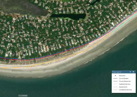 Screenshot of Jurisdictional Lines Viewer Web App