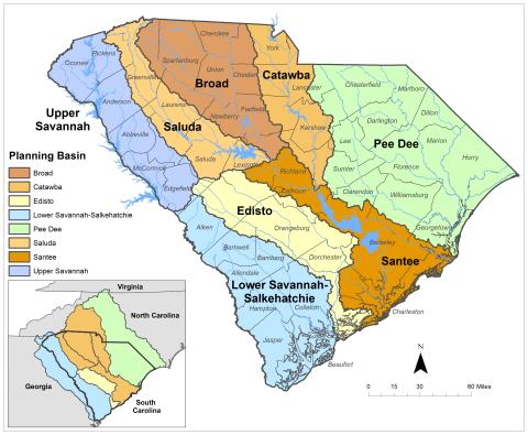river basin planning map