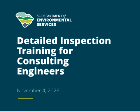 Presentatation Title Slide saying "Detailed Inspection Training for Consulting Engineers November 4, 2026"