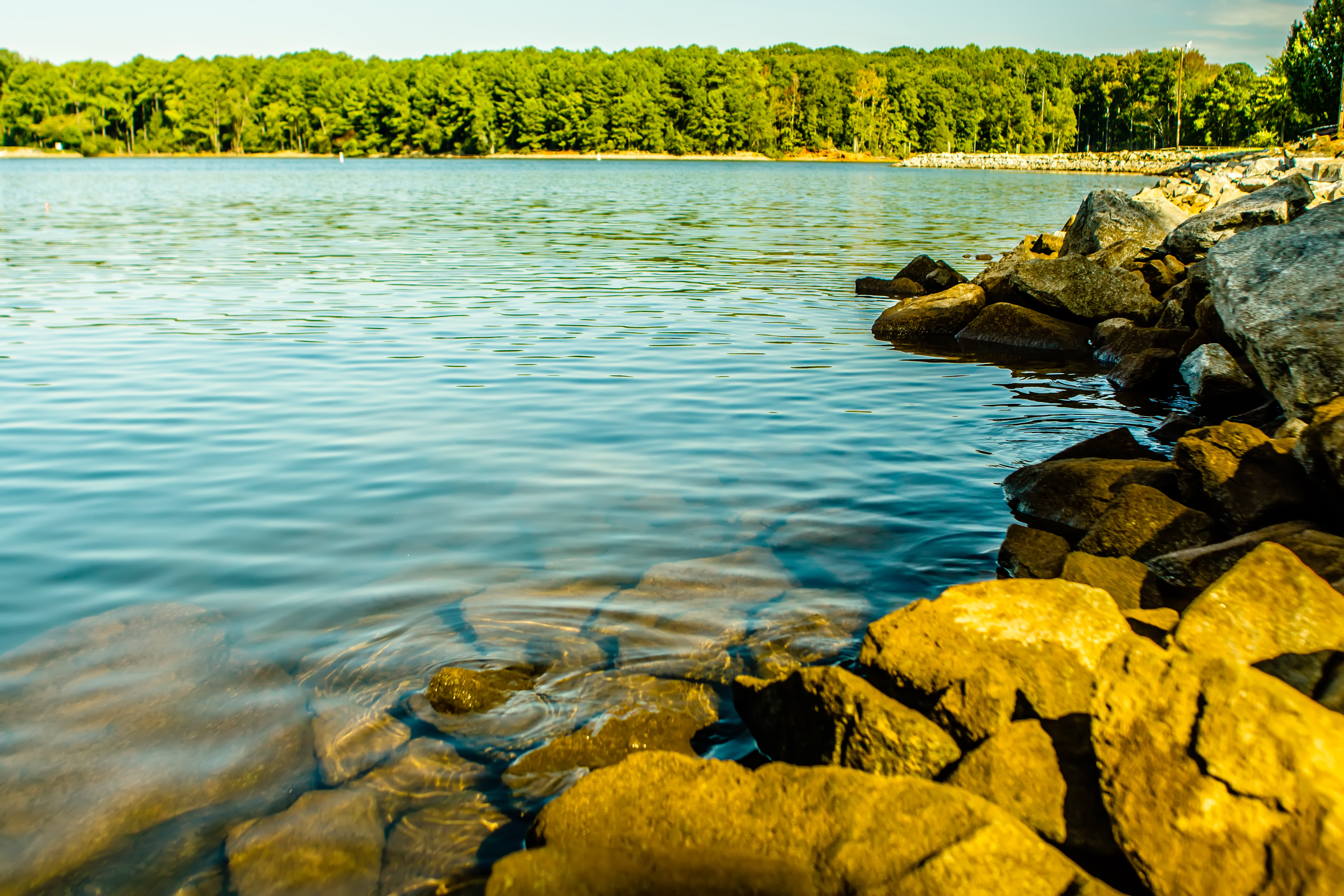 close of up a lake